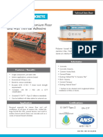 Laticrete 290 Premium Floor and Wall Thin-Set Adhesive: Technical Data Sheet