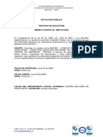 Ejemplo Invitación Pública SMC-09-2020