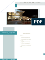 Food Court Design Criteria Overview