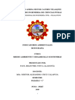 Indicadores Ambientales Uancv 2019