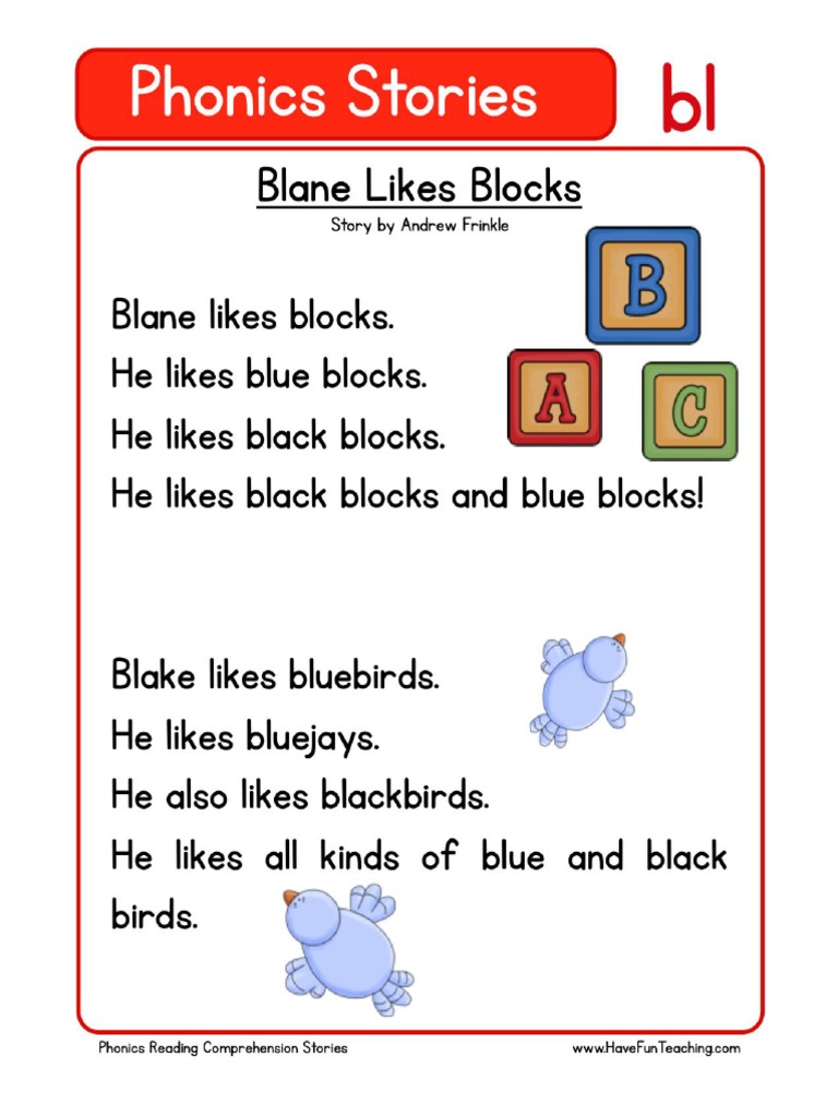 BLsounds Phonics Stories PDF PDF