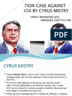 Defamation Case Against Ratan Tata by Cyrus Mistry: Vinay Bhandari (69) Abhishek Shetty