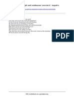 Present Simple Continuous Exercise 6 Key PDF