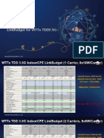 LinkBudget For WTTX TDD3.5G PDF