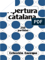 Gude Antonio (Ed) - Aperturas Catalana 250 Partidas, 1990-OCR, 118p PDF