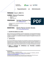 AFIN 5007 - PR22 C2 - 2020 12 - Sistema Financiero - S Rodriguez