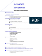 Curso de Operativa en Bolsa TEMARIO CURSO AVANZADO PDF
