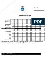 2nd Stage - Vetting Invitation Form 2019