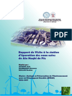 Rapport de Visite A La Station Depuratio PDF