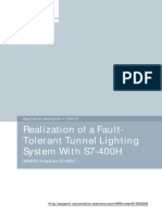 Realization of A Fault-Tolerant Tunnel Lighting System With S7-400H