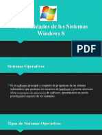 Generalidades de los Sistemas Windows 8