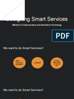 Designing Smart Services: Ministry of Communication and Information Technology