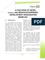 Role & Functions of Micro, Small and Medium Enterprises - Development Organisation (MSME-DO)