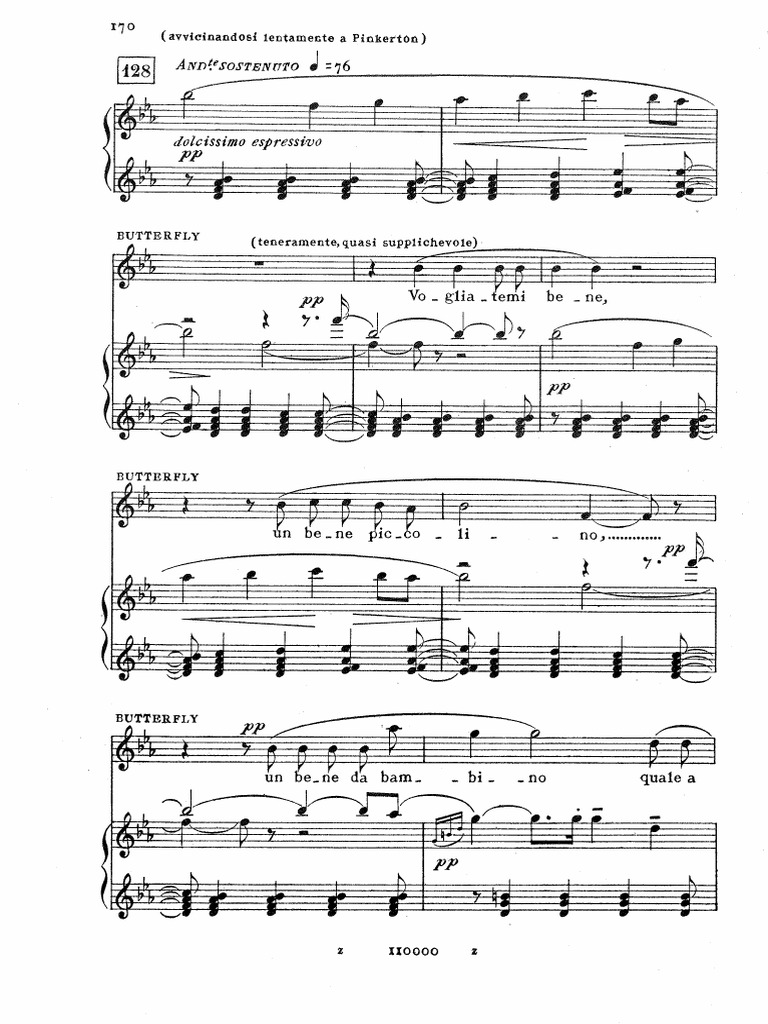 Madama ButterflyVogliatemi Bene PDF