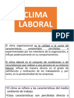 Clima Laboral Diseño de intrumento