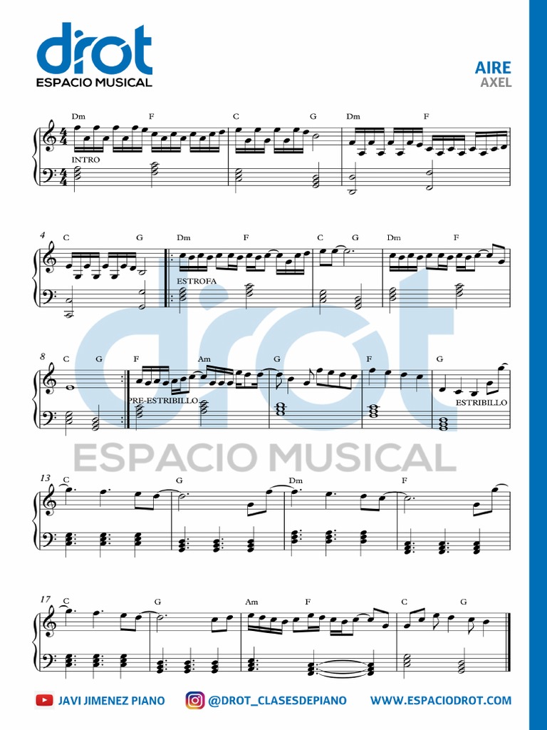 DROT - Aire - Partitura Completa PDF | PDF