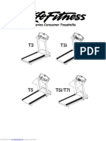 TROTADORA LifeFitness T3, T3I, T5, T5I e T7I - MS PDF