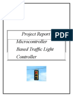 Project Report On Microcontroller Based Traffic Light Controller