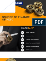 HDFC's Sources of Finance