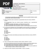 Atividade Avaliativa 1 - Mineralogia e Petrografia - Min44_46