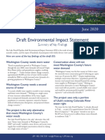 LPP Draft EIS Summary of Key Findings