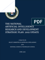 The National Artificial Intelligence Research and Development Strategic Plan: 2019 Update