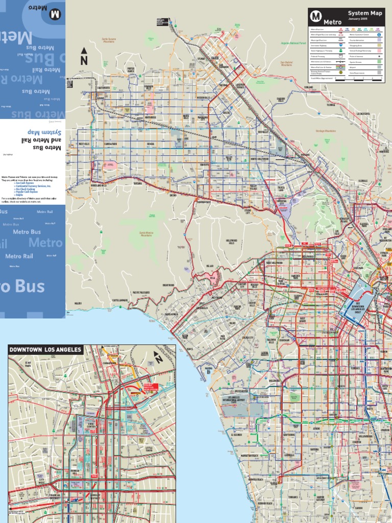 Los Angeles Metro System | PDF | California | Los Angeles County