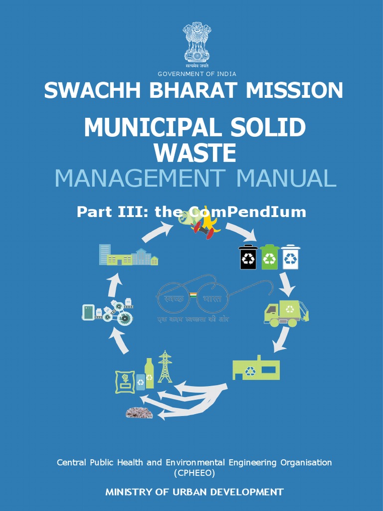 CPHEEO Municipal Solid Waste Manual | PDF | Waste Management ...