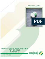 Gear Pumps and Mo T ORS "B" Series Group 2