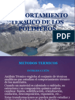 2.1 - Comportamiento Termico de Los Polímeros - 2020