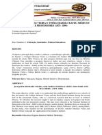 Método intuitivo no RJ 1875-1890