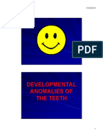 Developmental Anomalies of The Teeth PDF