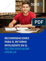 Guia Sector Educacion - Recomendaciones para El Retorno Inteligente en El Guia Sector Educacion PDF