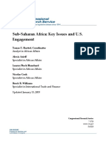 CRS Africa Key Issues Report R45428 1-15-2019 R45428