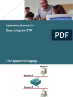 Describing The STP: Implementing Spanning Tree