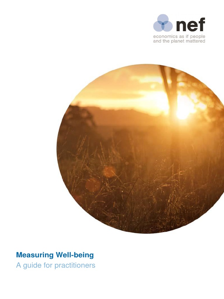Measuring Well-Being PDF | PDF | Quality Of Life | Survey Methodology