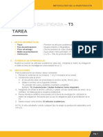 T3 - Metodologia de La Investigacion