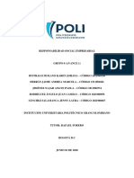 Primera Entrega Responsabilidad Social Empresarial - (Grupo9)