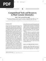 4 Computational Tools and Resources in Plant Genome Informatics