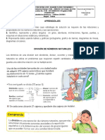 Guía Matemáticas Cuarto