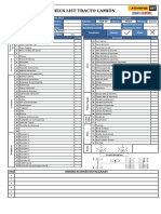 Checklist Camión Lub - MACK - JSGP29