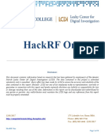 HackRF One Tutorial - F2017 - Report PDF