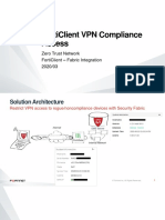 Forticlient VPN Compliance Access