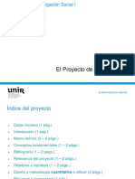 El Proyecto de Investigación PDF