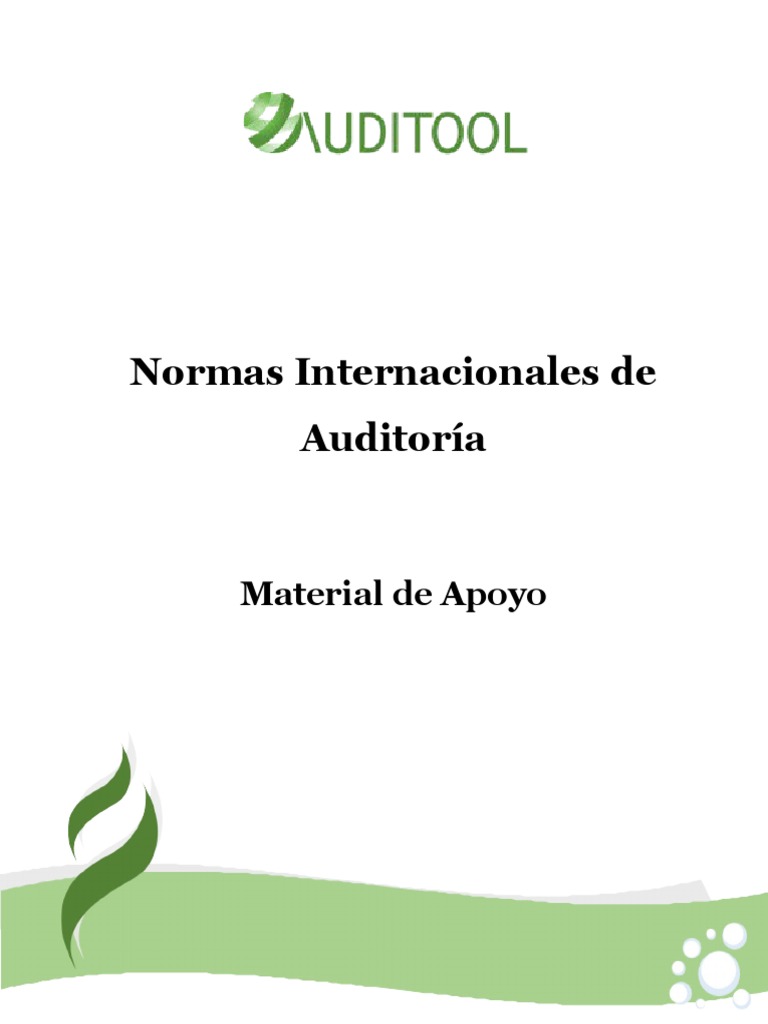 Normas Internacionales de Auditoria CPT 2 | PDF | Contralor | Auditoría ...
