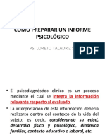 Construccion de Informe