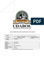 Título Autor/es Fecha: Ficha de Identificación de Estudio de Caso Clínico