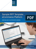Sample Ecommerce RFP Template - Bridgeline Digital