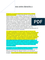 Las Relaciones Entre Derecho y Economía