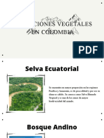 Formaciones Vegetales en Colombia